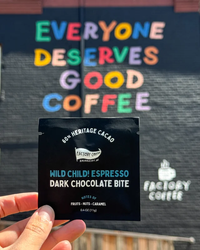 Wild Child Espresso Dark Chocolate Bites