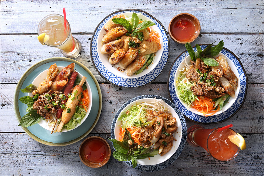 Authentic Vietnamese Vermicelli Noodle Salad