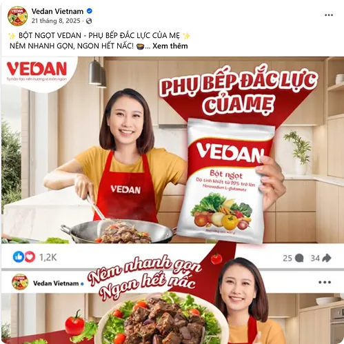 Vedan campaign visual 2