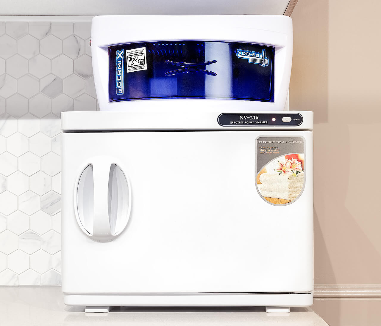 Machines for hygienic services at Vivid Nail Salon Sydney CBD